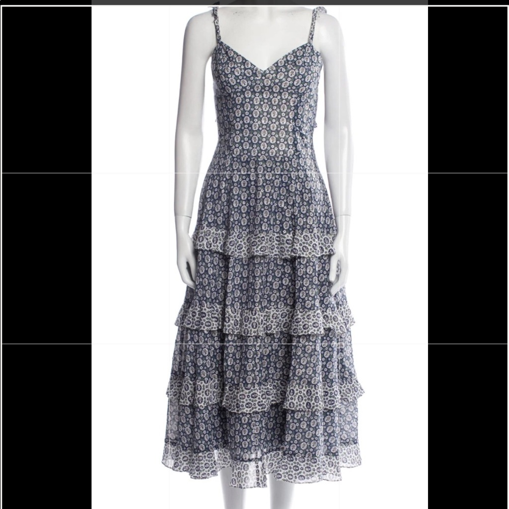 Rebecca Taylor La Vie floral print maxi dress